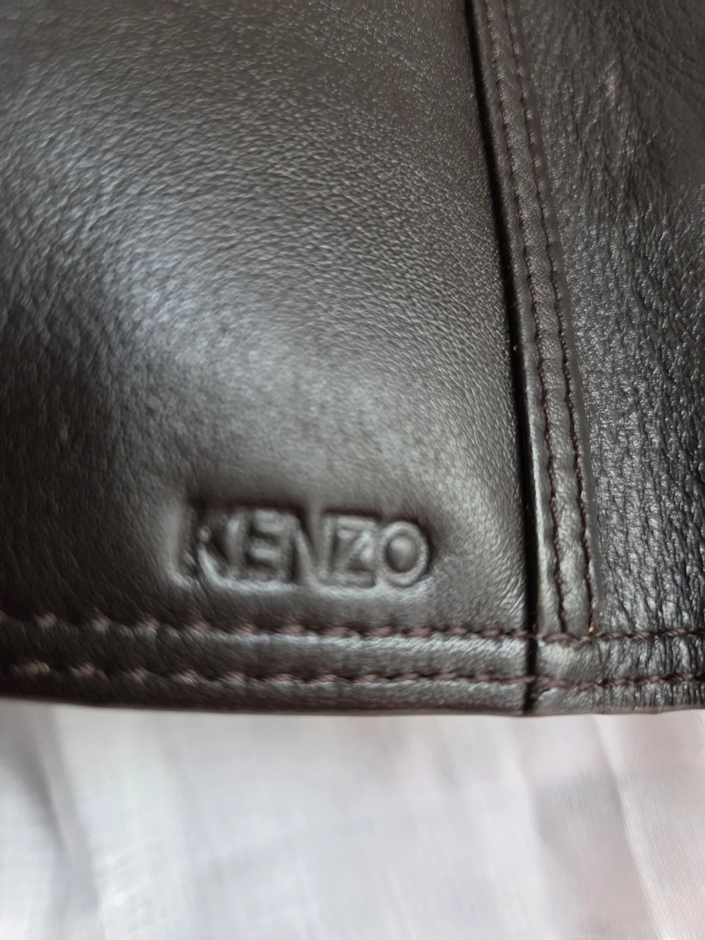 Authentic KENZO Paris Luxury Grain Leather Continental Wallet